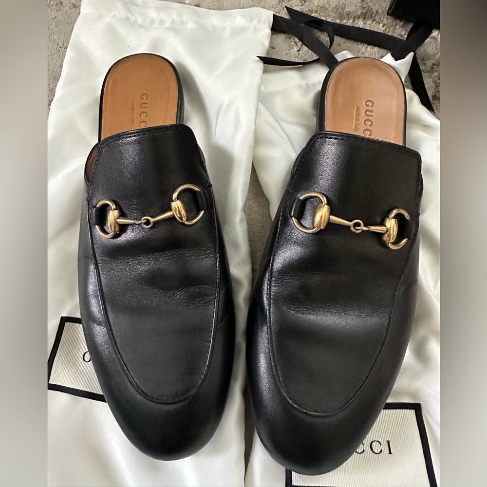 Gucci Provincetown Leather Slipper